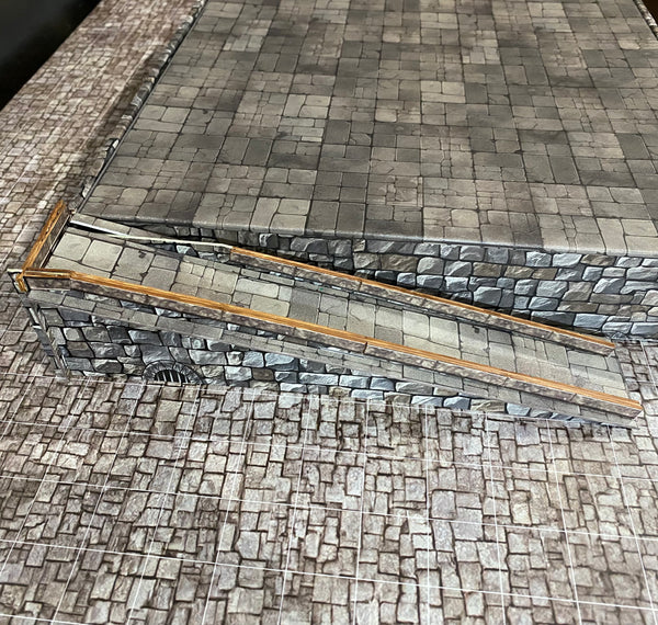 RatMat Scenics: City Platform with Ramp (12x12x2)