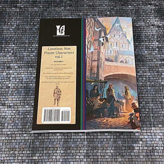 Limitless NPCs Volume 1 (softcover)