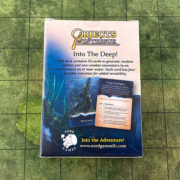 Objects of Intrigue: Waterways (53-Card Deck)