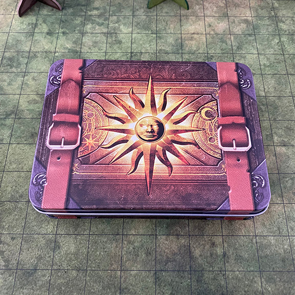 Cleric's Prayer Book Metal Dice Case