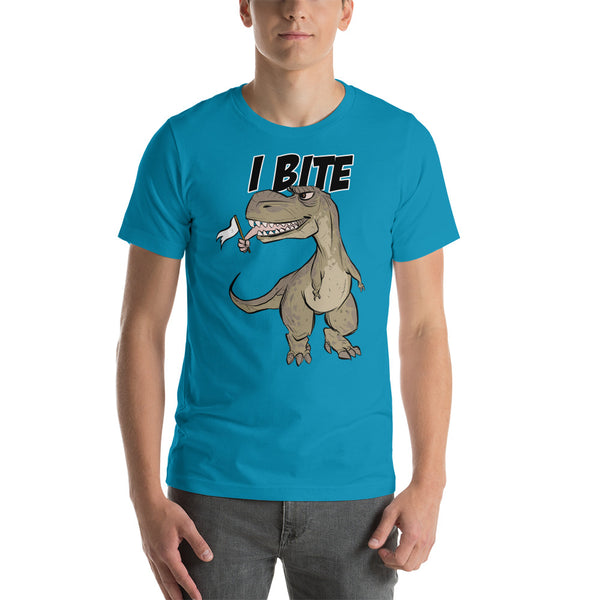 I Bite Short-Sleeve Unisex T-Shirt