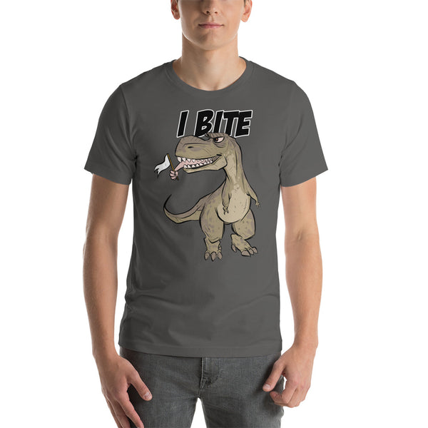 I Bite Short-Sleeve Unisex T-Shirt