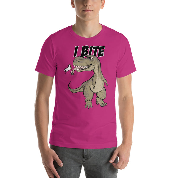 I Bite Short-Sleeve Unisex T-Shirt