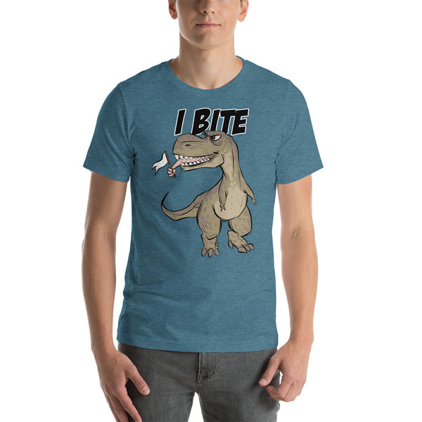 I Bite Short-Sleeve Unisex T-Shirt
