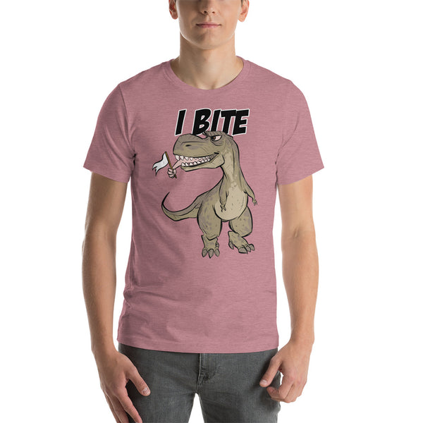 I Bite Short-Sleeve Unisex T-Shirt