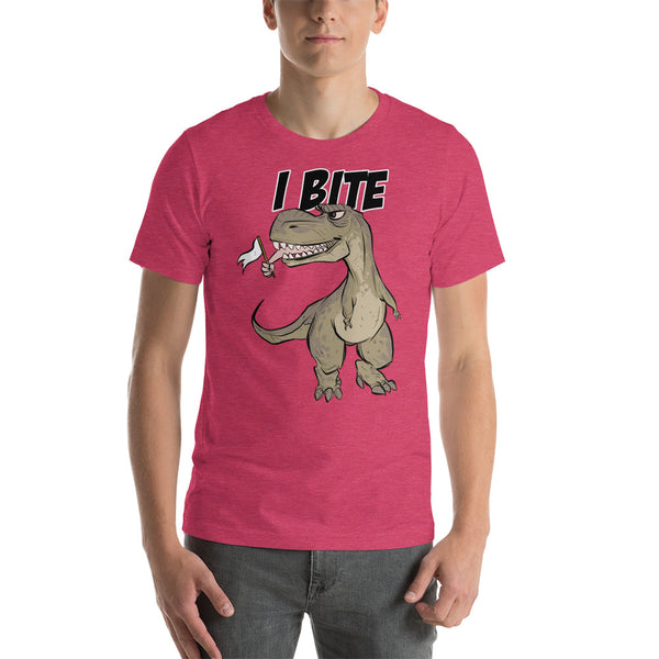I Bite Short-Sleeve Unisex T-Shirt