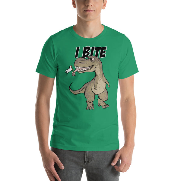 I Bite Short-Sleeve Unisex T-Shirt