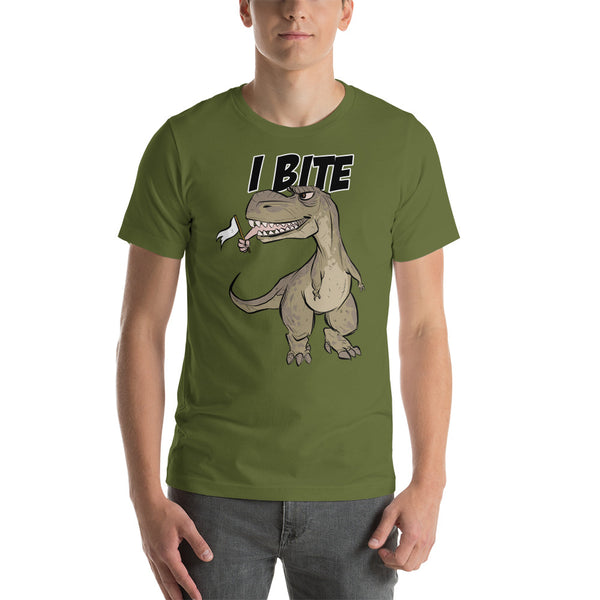 I Bite Short-Sleeve Unisex T-Shirt