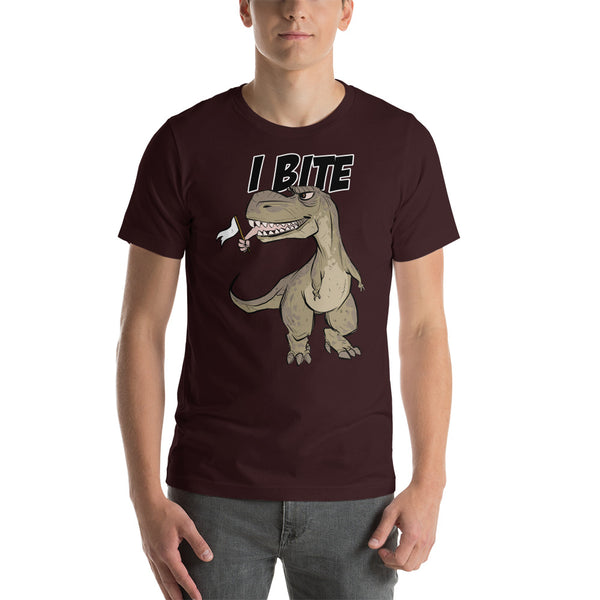 I Bite Short-Sleeve Unisex T-Shirt