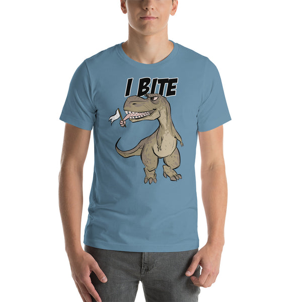 I Bite Short-Sleeve Unisex T-Shirt