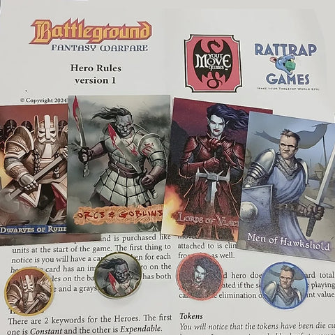 Battleground Fantasy Warfare Hero Pack