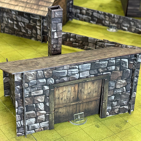 RatMat Scenic: Village Building 2 DIY Cards (6"x4")