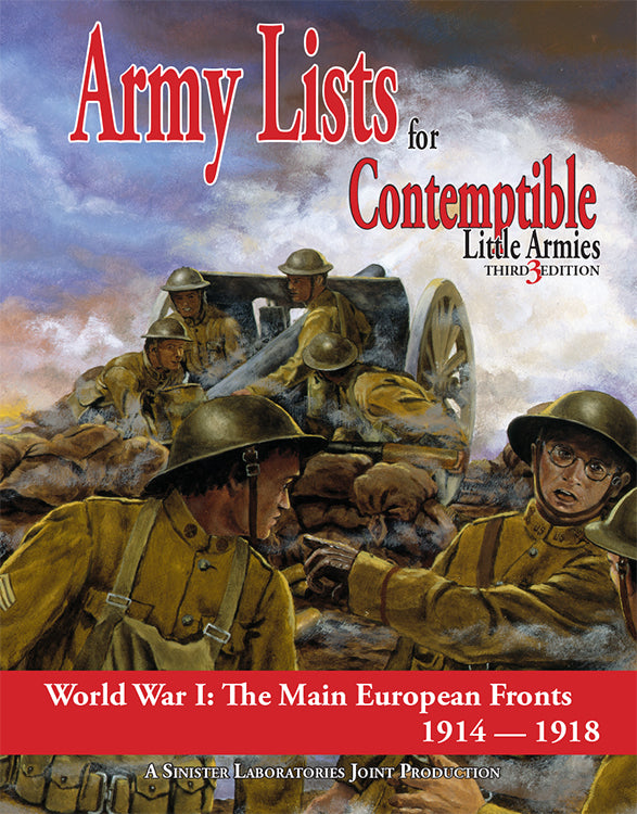 Army List 1: The Main European Front 1914-1918 (PDF version)