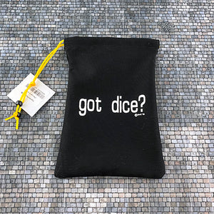 Got Dice? Cotton Dice Bag