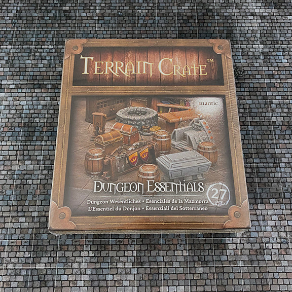 Mantic Games Terrain Crate: Crystal Peaks Camp – Englischsprachiges Zubehör-Set Für Tabletop-Spiele